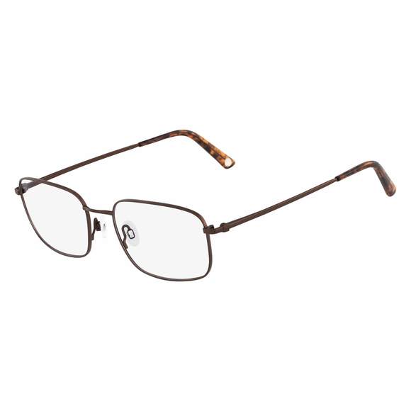 Flexon BENJAMIN 600 Eyeglasses 210 Brown 56mm - Picture 1 of 1